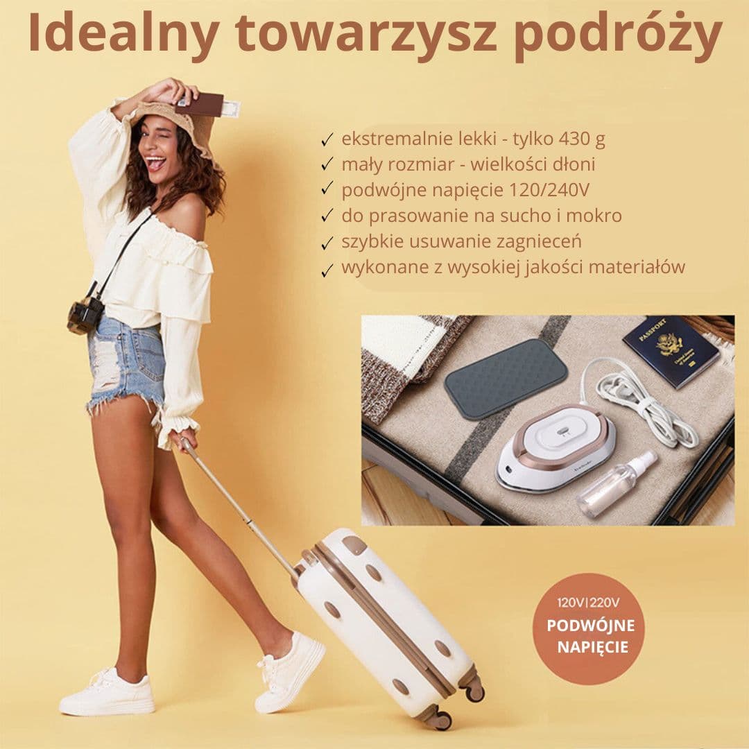 IronMate - mini żelazko turystyczne edycja 2025